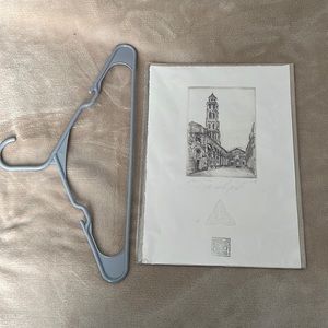 Suha, Igla, drypoint Art